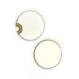 Piezoelektrische Diskette des Durchmesser-25mm, runde piezoelektrische keramische Platte 2Mhz