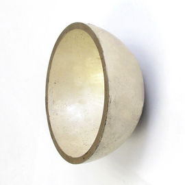 Durchmesser der Hemisphären-piezoelektrischer Keramik-P44 25,6 x 4mm niedriger dielektrischer Verlust